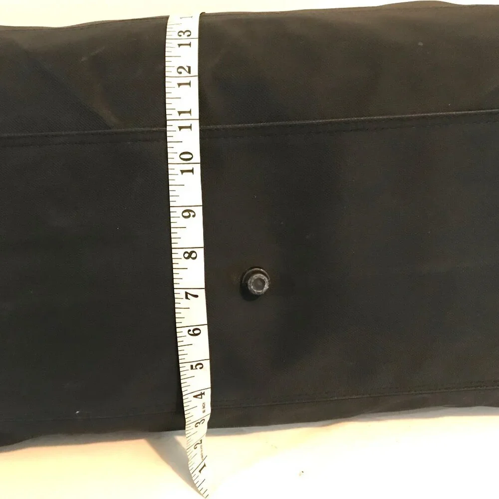 Nautica Canvas Duffle Bag Gear Or Travel Large Shoulder Strap Zip Close 20 X 13.
